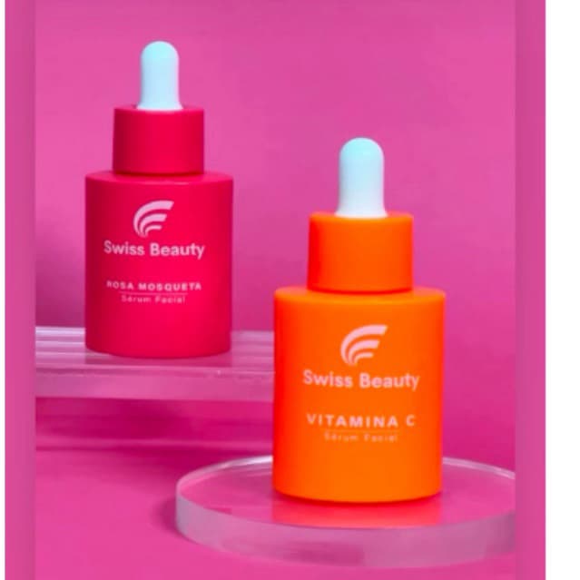 Kit Serum facial Rosa Mosqueta + Serum Vitamina C - Swiss Beauty