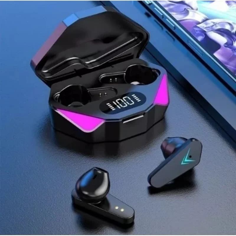 X15 TWS Fones De Ouvido Bluetooth 5.0 Sem Fio Estéreo Surround Atraso Para Jogos Cancelando Ruído Com Microfone