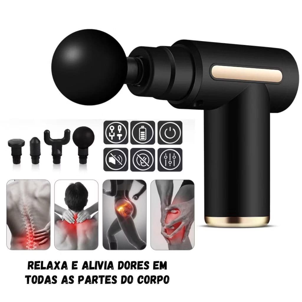 Massageador Elétrico Profissional Com Vigor Portátil /massagem muscular De Alta Frequência/ Relaxamento~