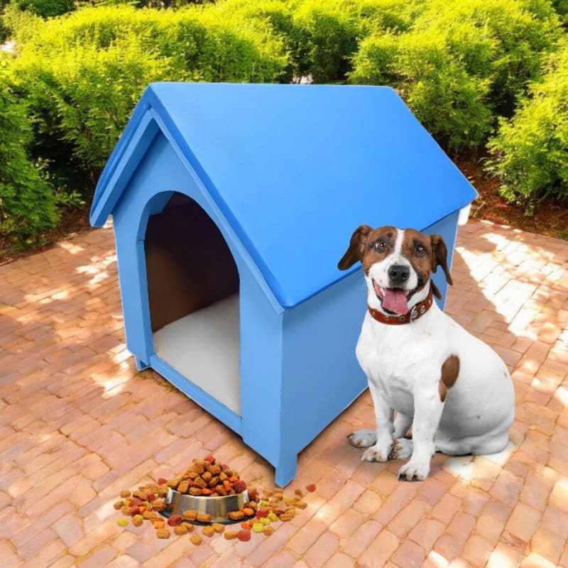 Casinha de madeira para cães e gatos porte pequenos, médios e grande