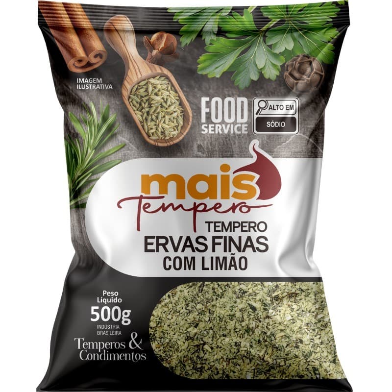 Tempero Ervas Finas 1kg Premium Mais Temperos Oficial