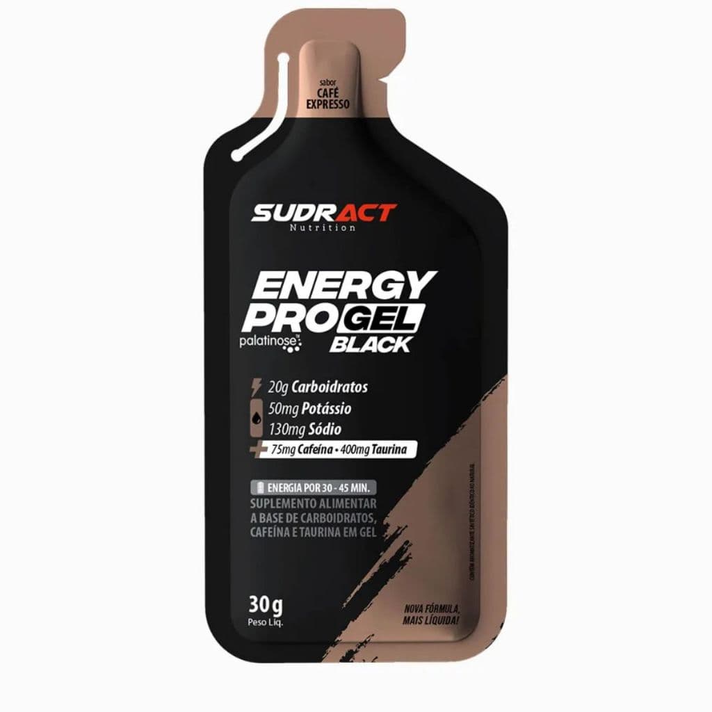 Gel Carb Energy Pro Pre Intra Treino Reposito Energia Sache 30g Sudract