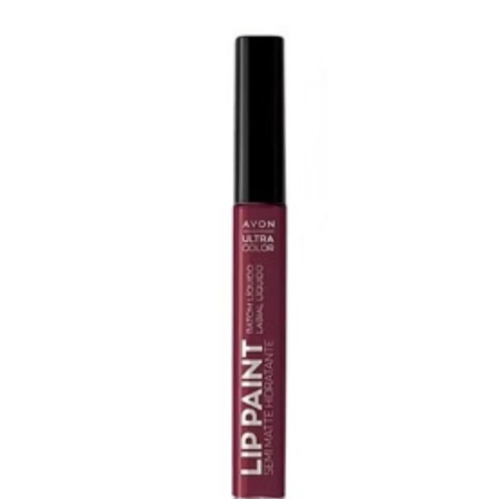 BATOM LIQUIDO MATTE - Lip paint VINHO QUE QUERO SER - SEMI MATTE HIDRATANTE - Avon ultra color