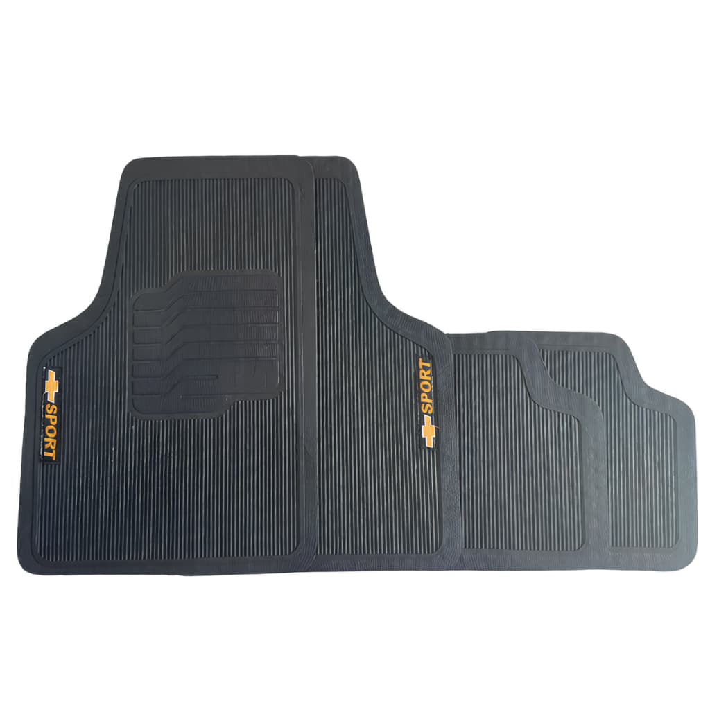 kit Tapete automotivo Chevrolet 4 Peças Borracha PVC antiderrapante Onix celta classic prisma Corsa