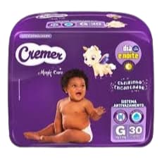 Fralda Cremer Magic Care Jumbo - Tam G - 24 fraldas - OFERTA