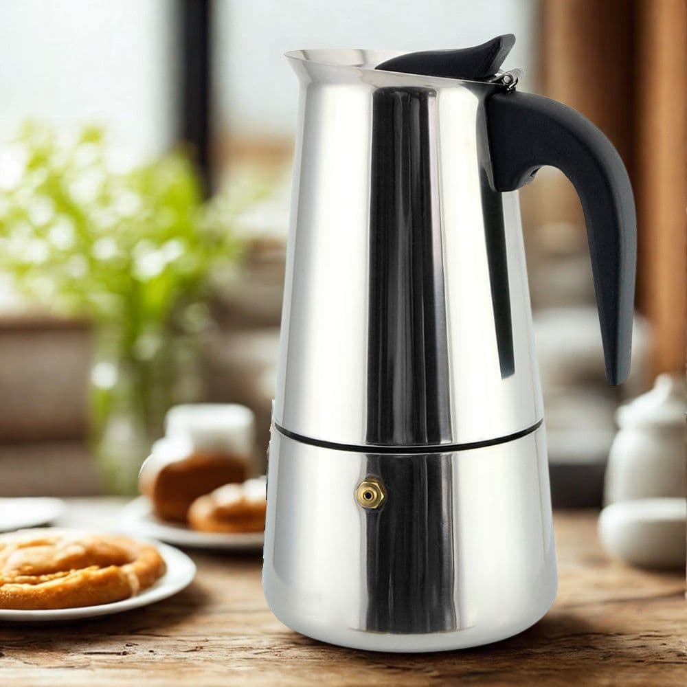 Cafeteira Italiana Premiun Inox Café Expresso Moka Ecológica Sem Filtro