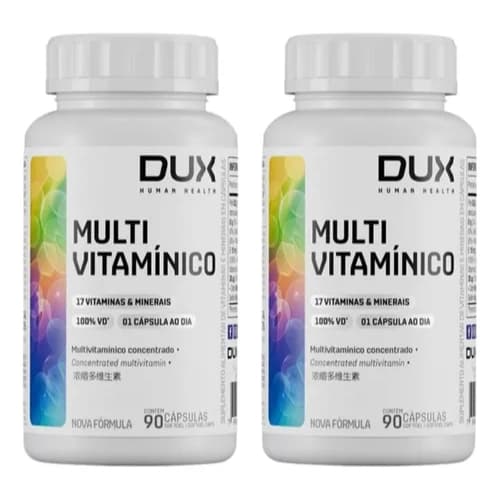 Suplemento Em Cápsulas Dux Nutrition Multivitamínico Vitaminas 90 caps