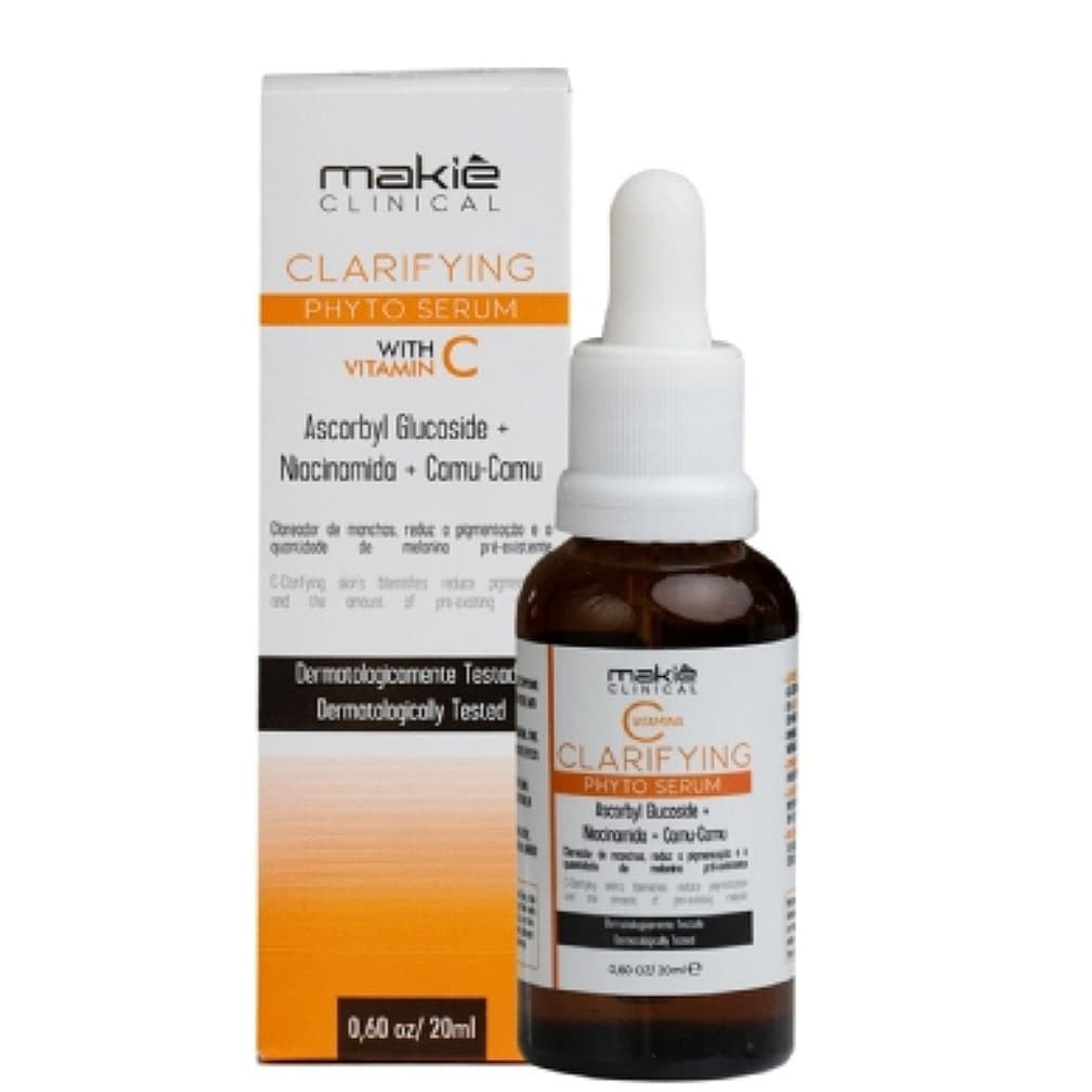 Vitamina C Makie ,Sérum Clareador,Uso Diário,melhora Acne,manchas e olheiras Envio imediato