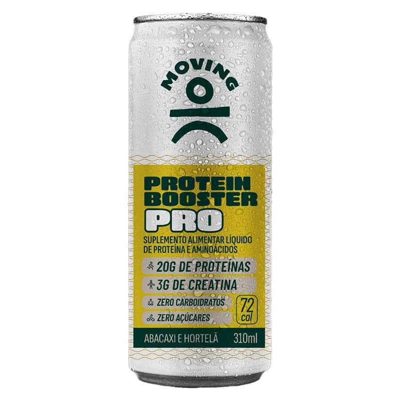 Bebida Moving Pro 20g Protein 310ml Abacaxi Com Hortelã