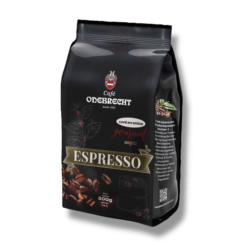 Café em Grãos Torrado 100% Arábica Gourmet 500g