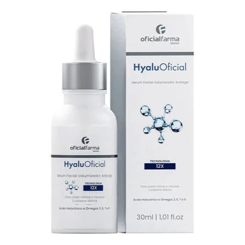 Hyaluoficial Sérum Facial Volumizador Anti-idade 30 ml Árago - Oficialfarma