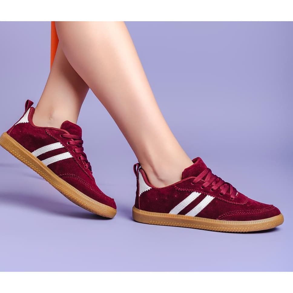 Tênis Feminino casual sola reta fitness academia copa do mundo leve macio confortável Retrô Esportivo Promoção