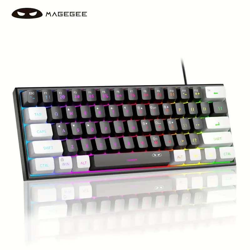TECLADO MECÂNICO MAGEGEE 60% - RGB