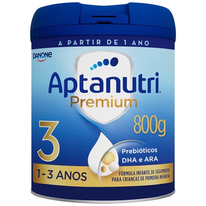 Fórmula Infantil Em Pó Danone Aptanutri Premium 3 Lata 800g
