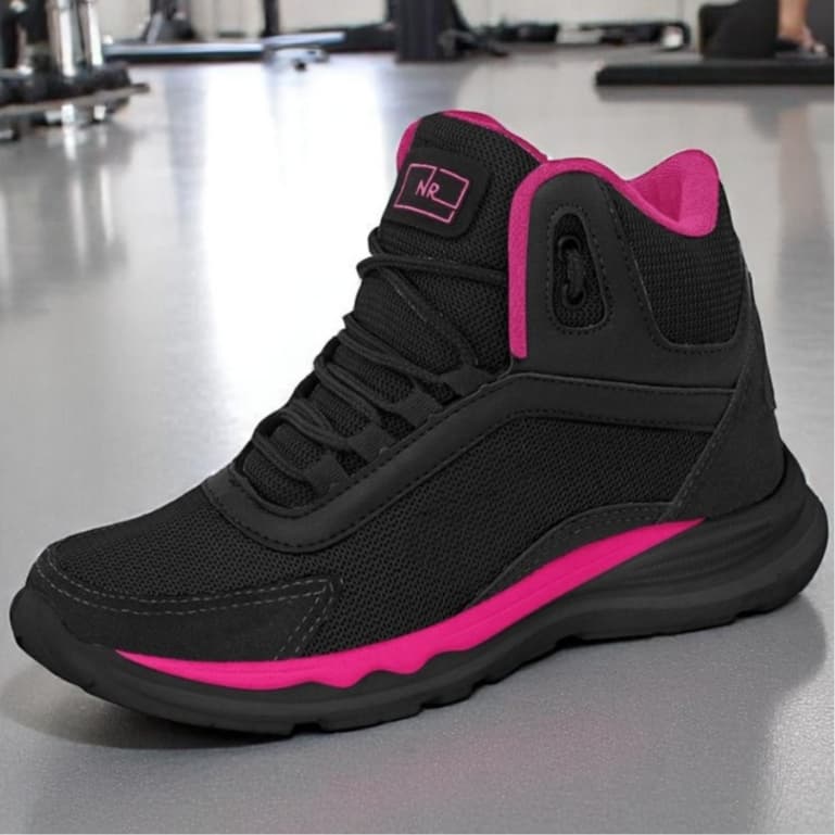Bota de Treino Adulta Feminina Academia Esportivo Corrida Crossfit 34 ao 39 Confortável PROMOÇÃO