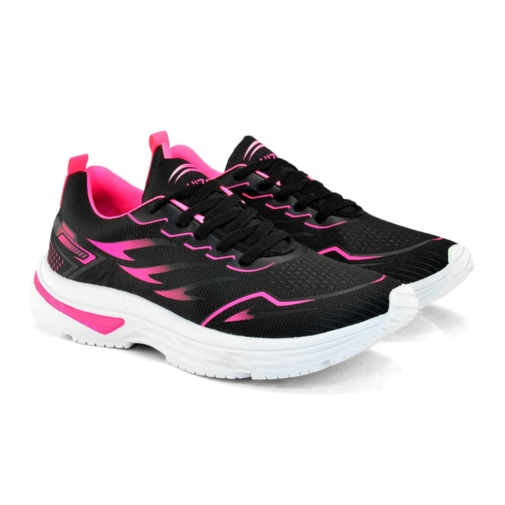 Tenis Feminino Esportivo Treino Caminhada Corrida Leve e Confortavel Tênis Escolar Envio Imediato Novidade