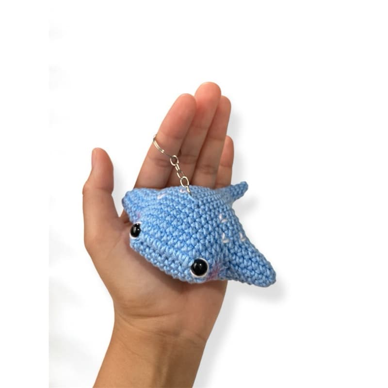 Kit chaveiro lembrancinha fundo do mar em crochê amigurumi