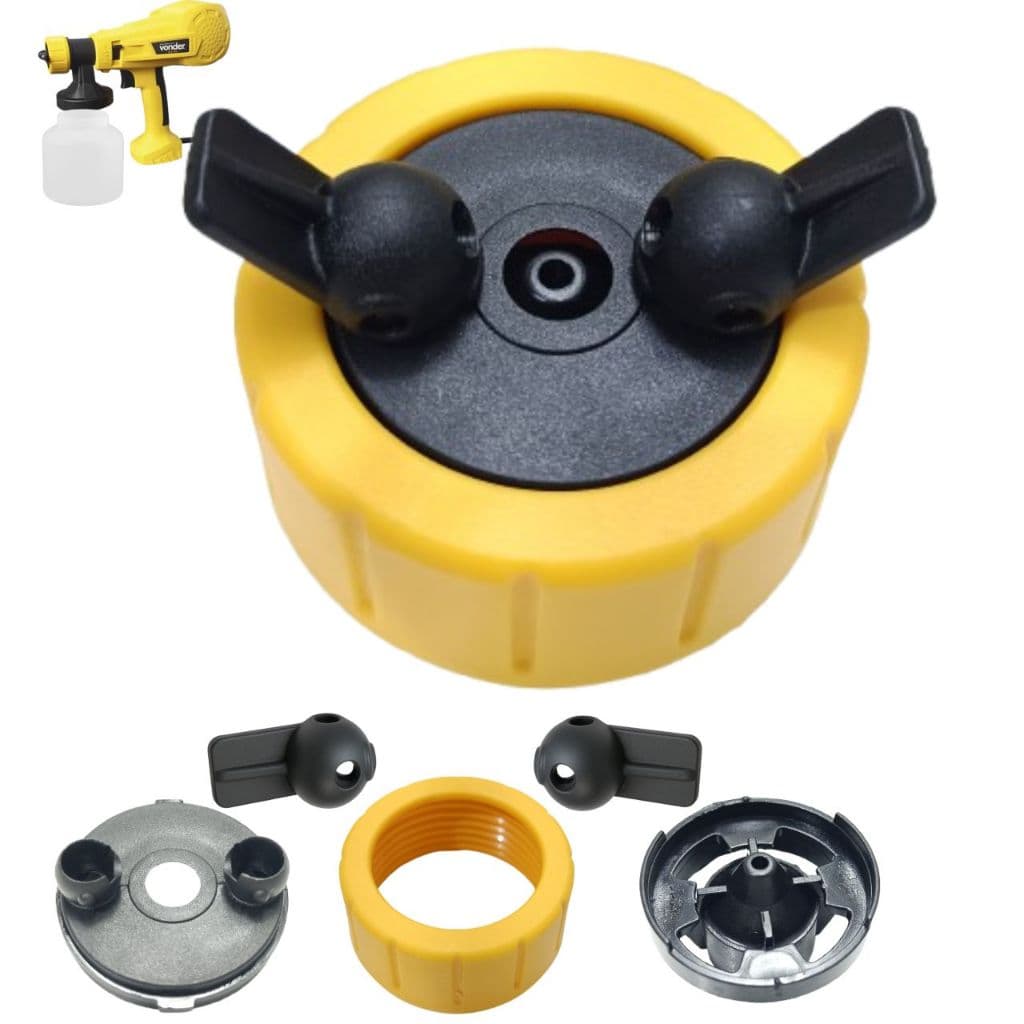 bico completo pistola elétrica vonder PEV 400 Kit Direcionador Bico Capa Porca Para Pistola