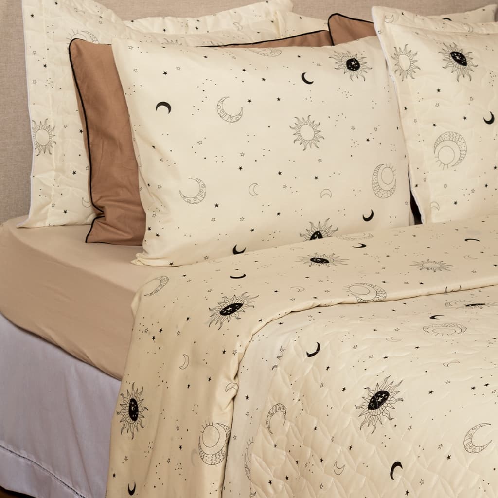 Jogo De Lençol Kit 4 Peças C/ Elástico Cama Solteiro Casal Queen King Estampado Algodão
