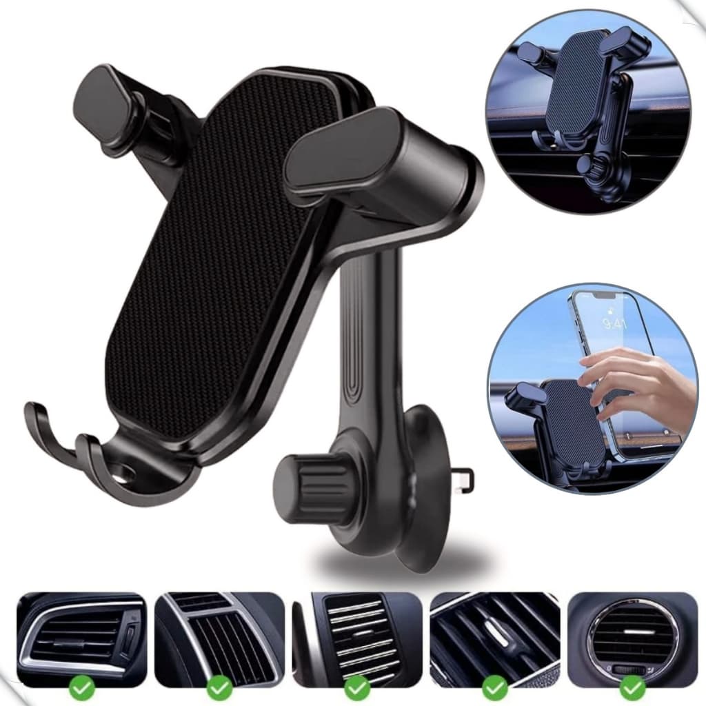 Suporte Celular veicular Universal Clip Suporte de celular or-sp23