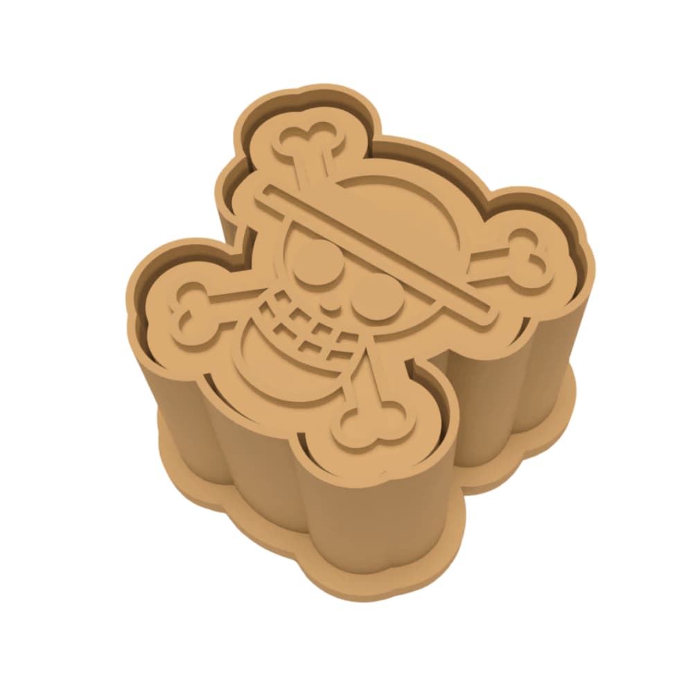 Ejetor Modelador Para Doces One Piece Brigadeiros Docinhos Massa Biscuit Biscoito Resistente Massinha Modelar Pasta Amer