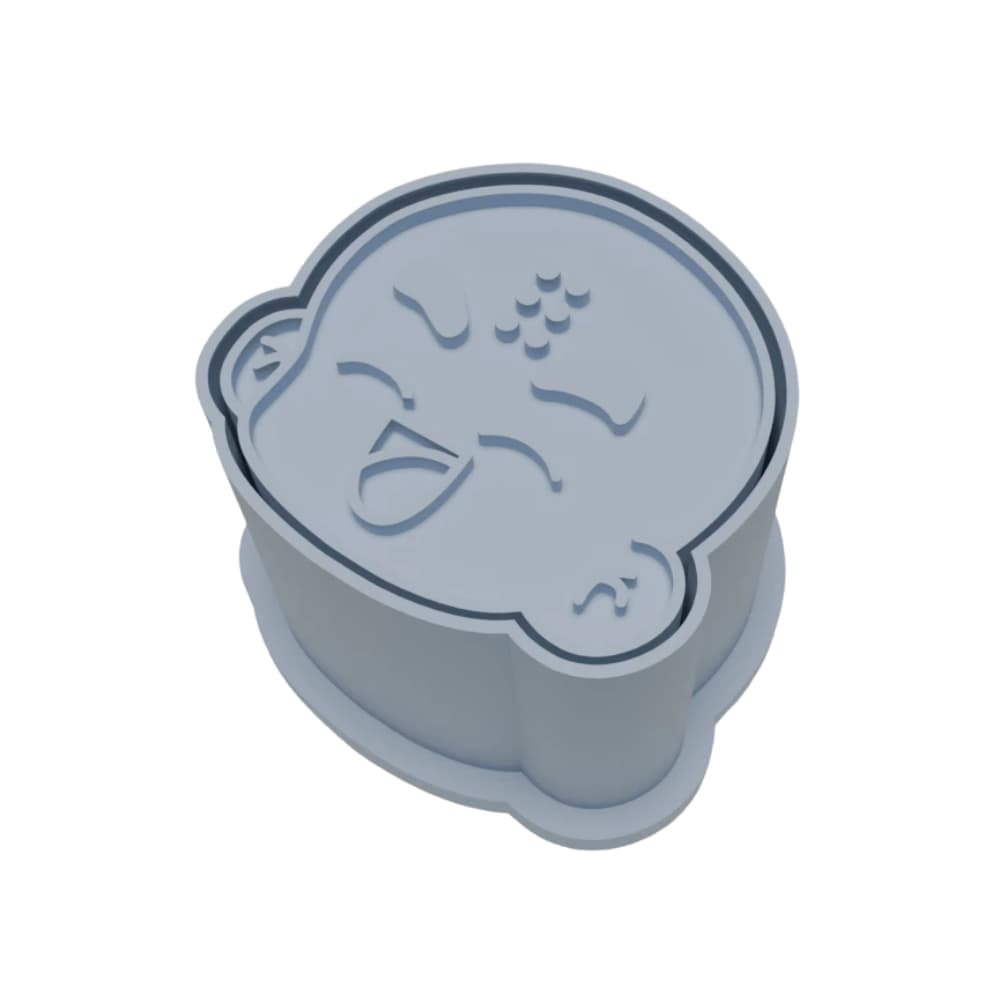 Ejetor Modelador Para Doces Kuririn Dragon Ball Brigadeiros Docinhos Massa Biscuit Biscoito Resistente Massinha Modelar