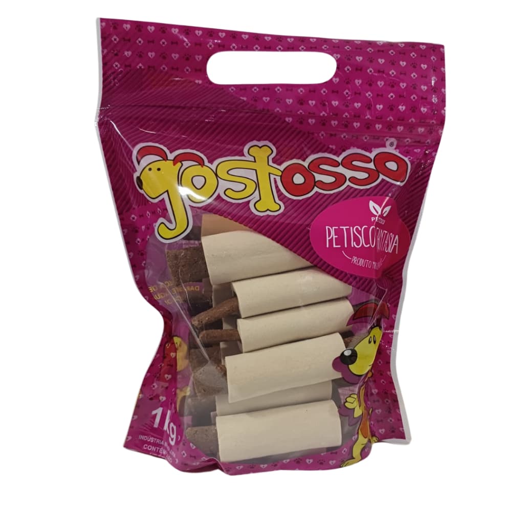 Petisco para cachorro fantasia Gostosso - ROLO BIFE 1Kg