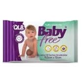 Lenço Umedecido Baby Free com  50 lenços