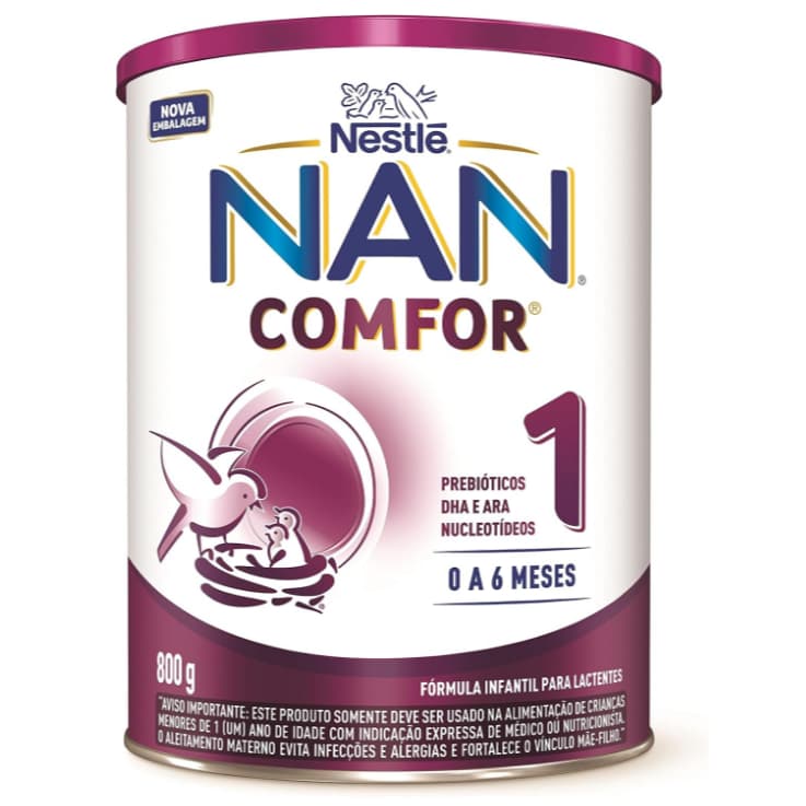 NAN Fórmula Infantil Nan Comfor 1, 800G