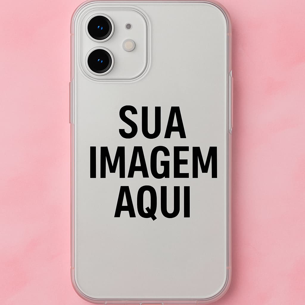 Capa Capinha Case para Celular Personalizada Com Foto, Logo, Imagem