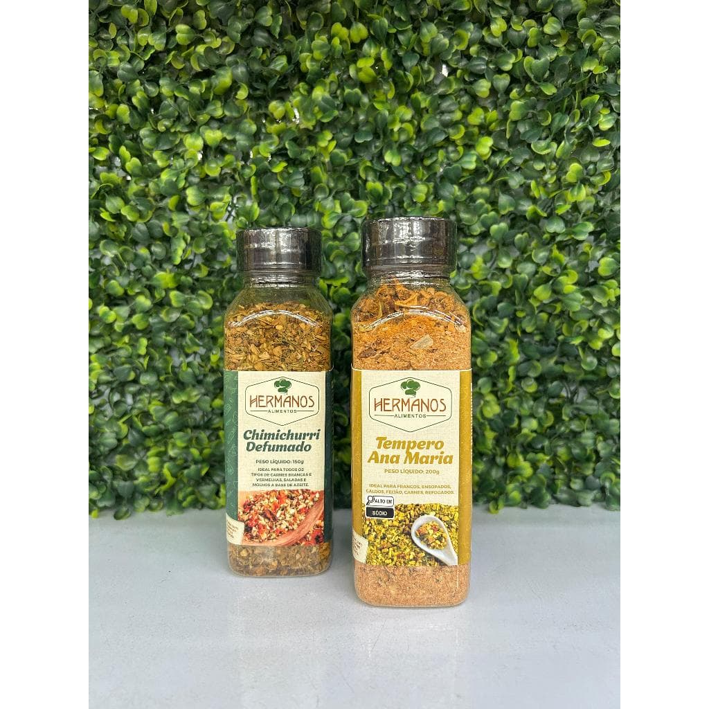 MONTE SEU ( KIT TEMPERO C/ 2 , 4 ,6 ITENS ,CONDIMENTOS,ESPECIARIAS P/ CARNES ,AVES , PEIXES, SALADAS EM