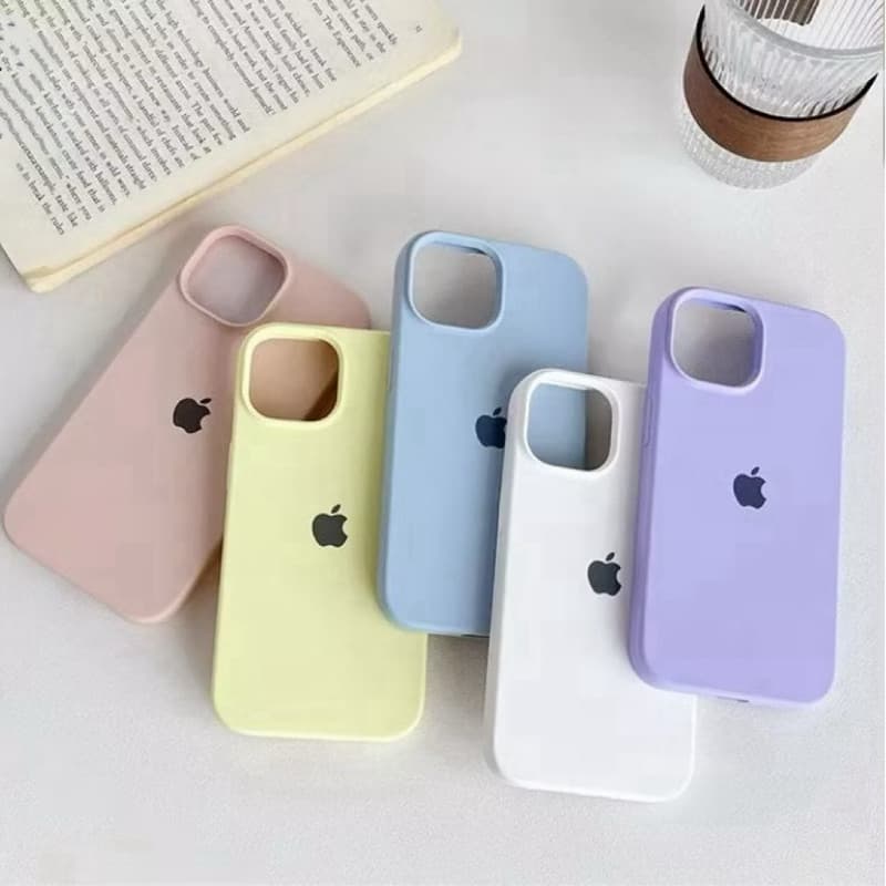 Capa Capinha Case IPhone 15/15pro/15promax Silicone Várias Cores e Modelos Excelente Qualidade