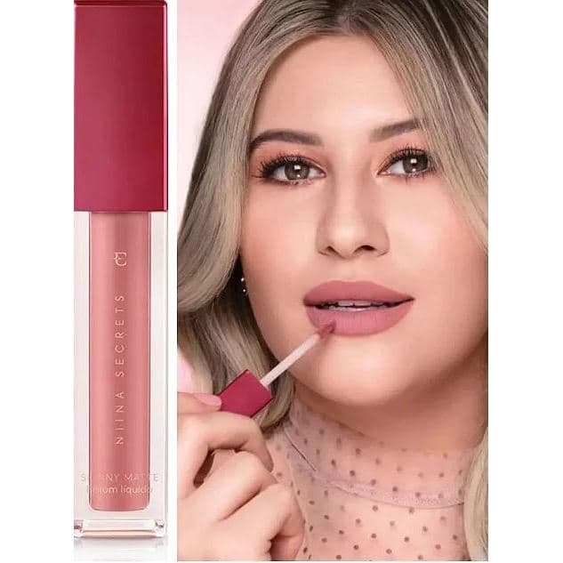 Batom Líquido Niina Secrets Skinny Matte 5ml - Eudora [Disponível em 4 cores]