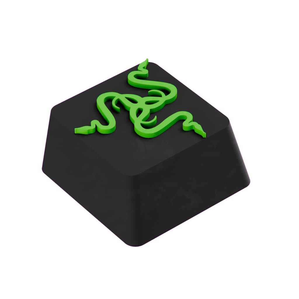 TECLA KEYCAP RAZER LOGO QUALIDADE TECLADO MECANICO