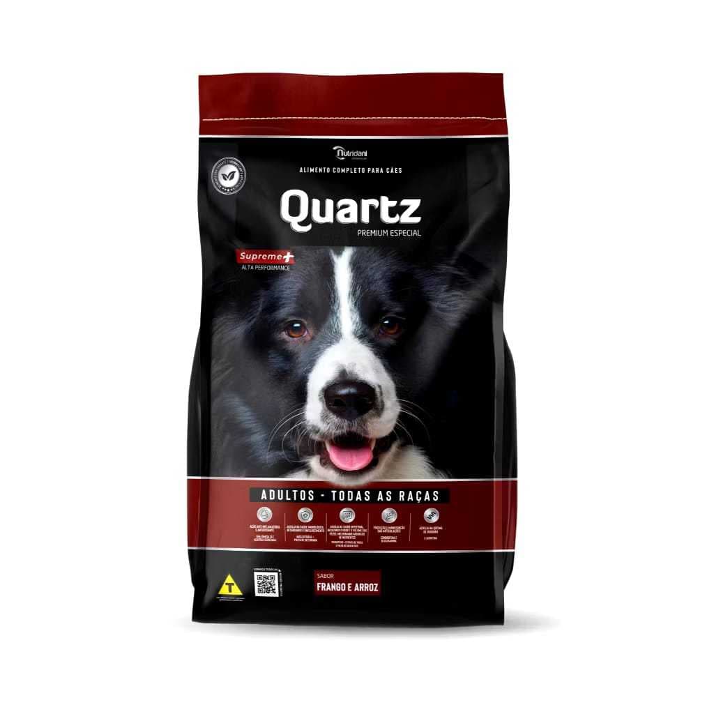 RAÇÃO PARA CACHORRO QUARTZ SUPREME PREMIUM TODAS AS RAÇAS 15KG