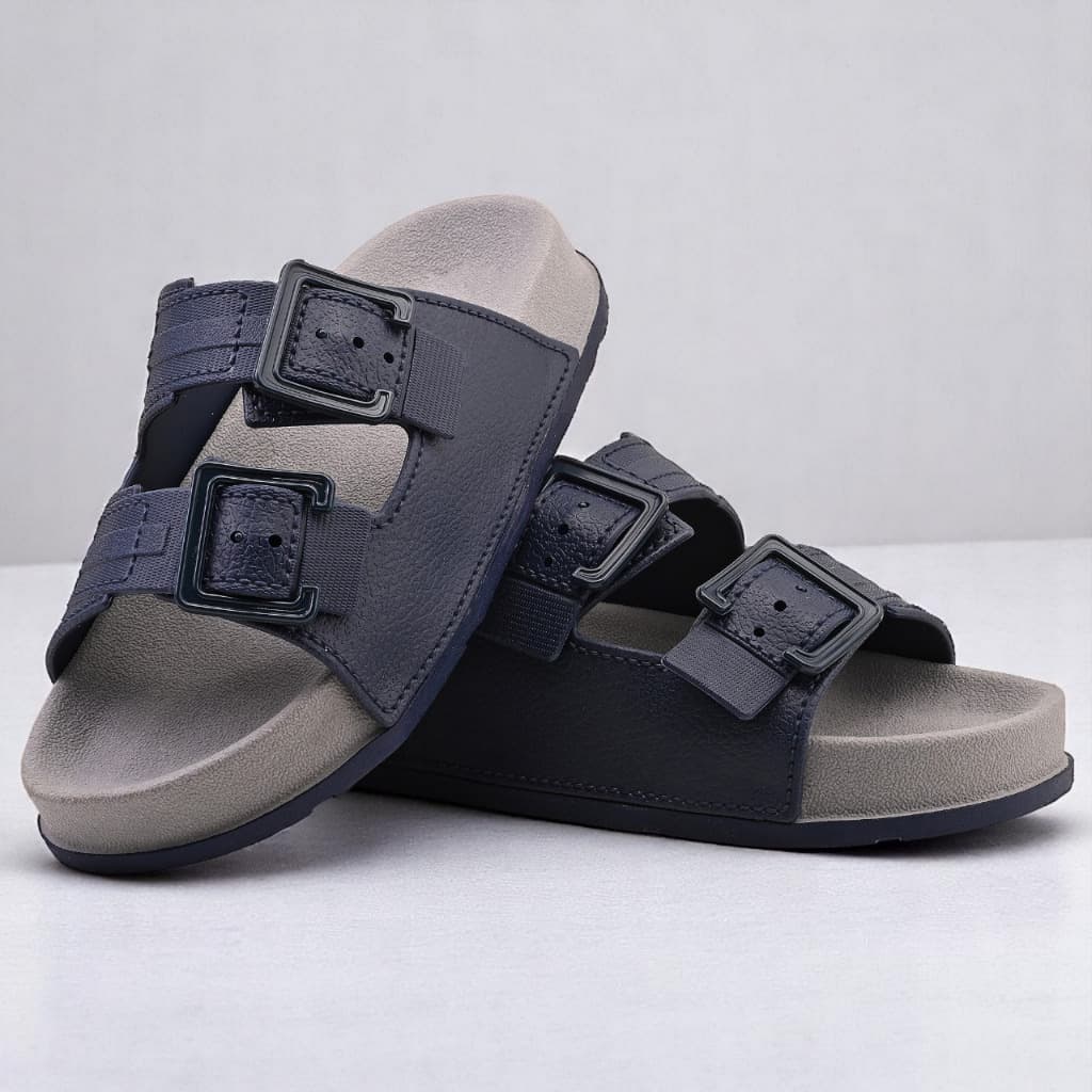 Sandália Masculina Infantil Confortável Calce Fácil Em Duas Opções de Cores Macio E Confortável LR