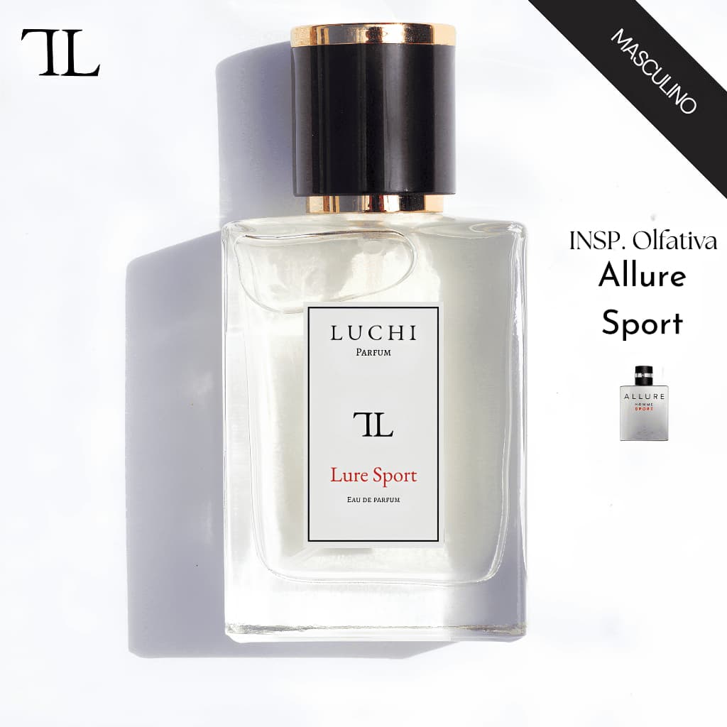 Perfume Masculino Lure Sport Luchi Parfum (Aroma importado) - Alta fixação
