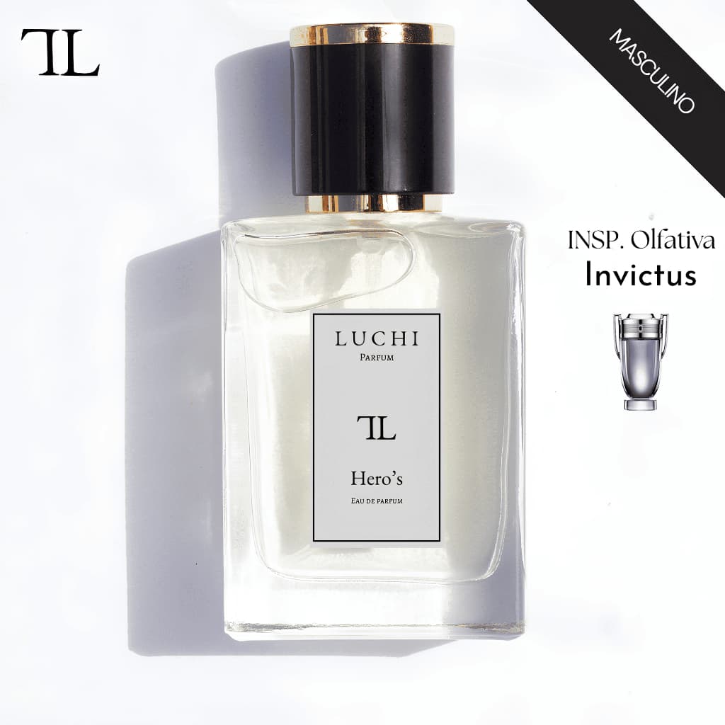 Perfume Masculino Heros Luchi Parfum (Aroma importado) - Alta fixação