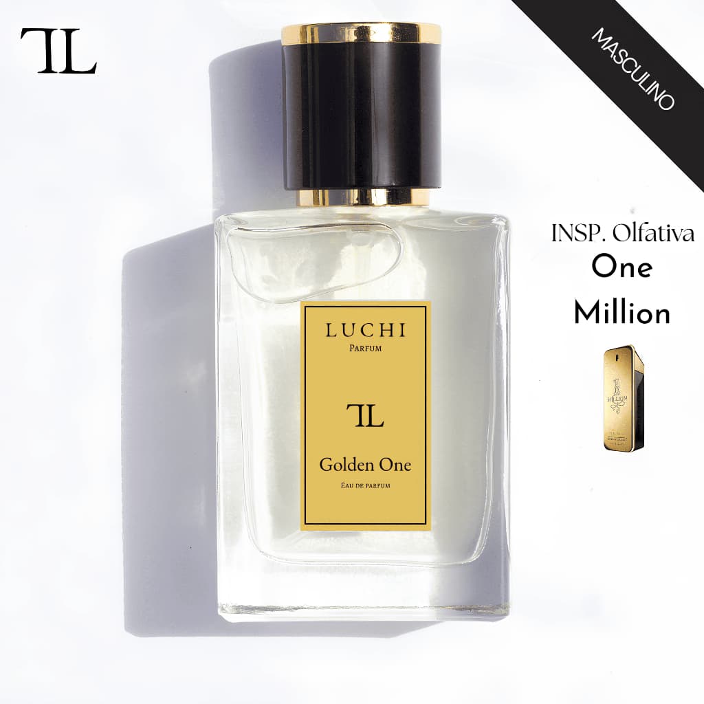 Perfume Masculino Golden One Luchi Parfum (Aroma importado) - Alta fixação