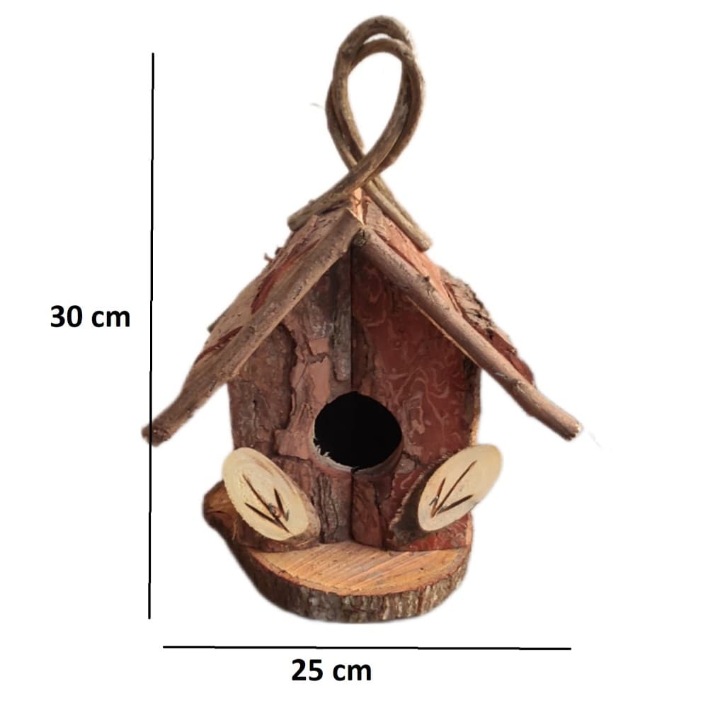 Casinha pssarinho Madeira Rustica Casinha Passarinho Arvore real