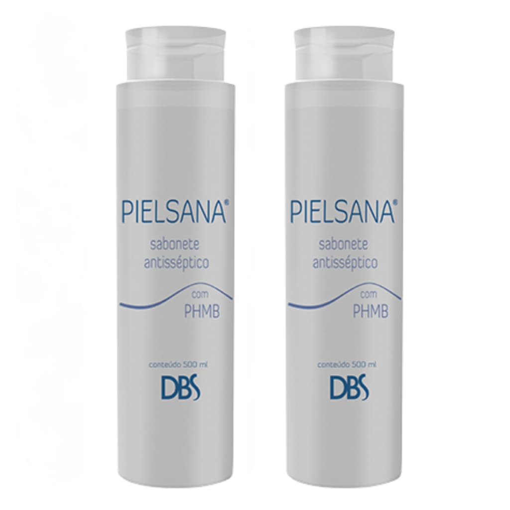 Kit 2 Sabonete Antisséptico Pielsana C/PHMB 500ml (1) Dbs