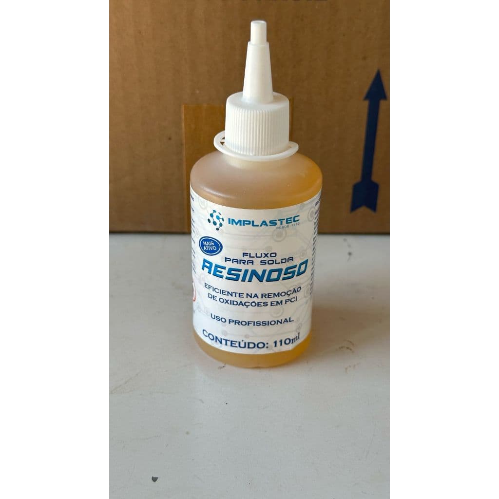 Fluxo Para Solda Resinoso 110ml Implastec