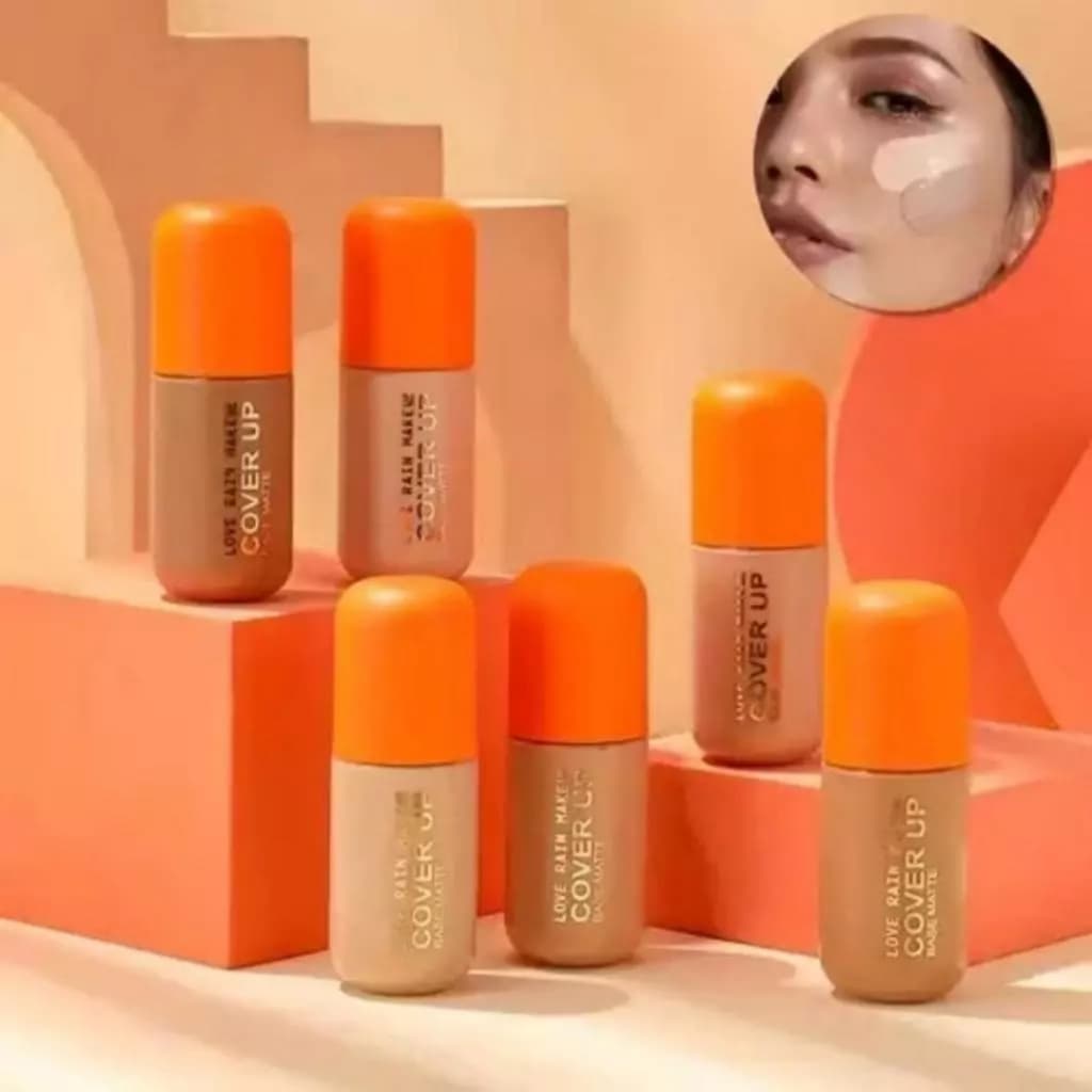 Base liquida Love Rain Makeup - Base Matte Cover Up