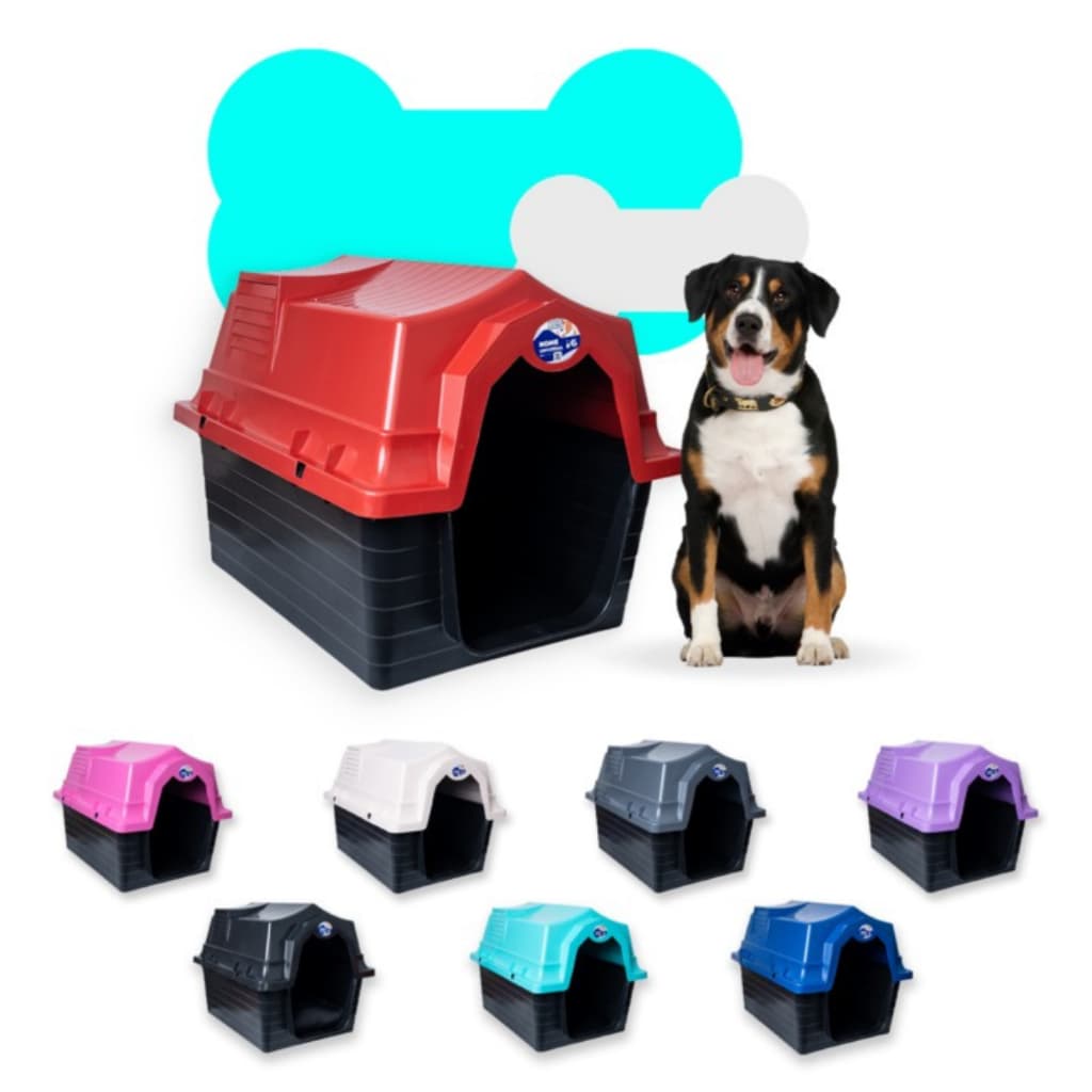 Casinha Cachorro Grande N6 Desmontavel com Proteção UV Resistente Casa Pet