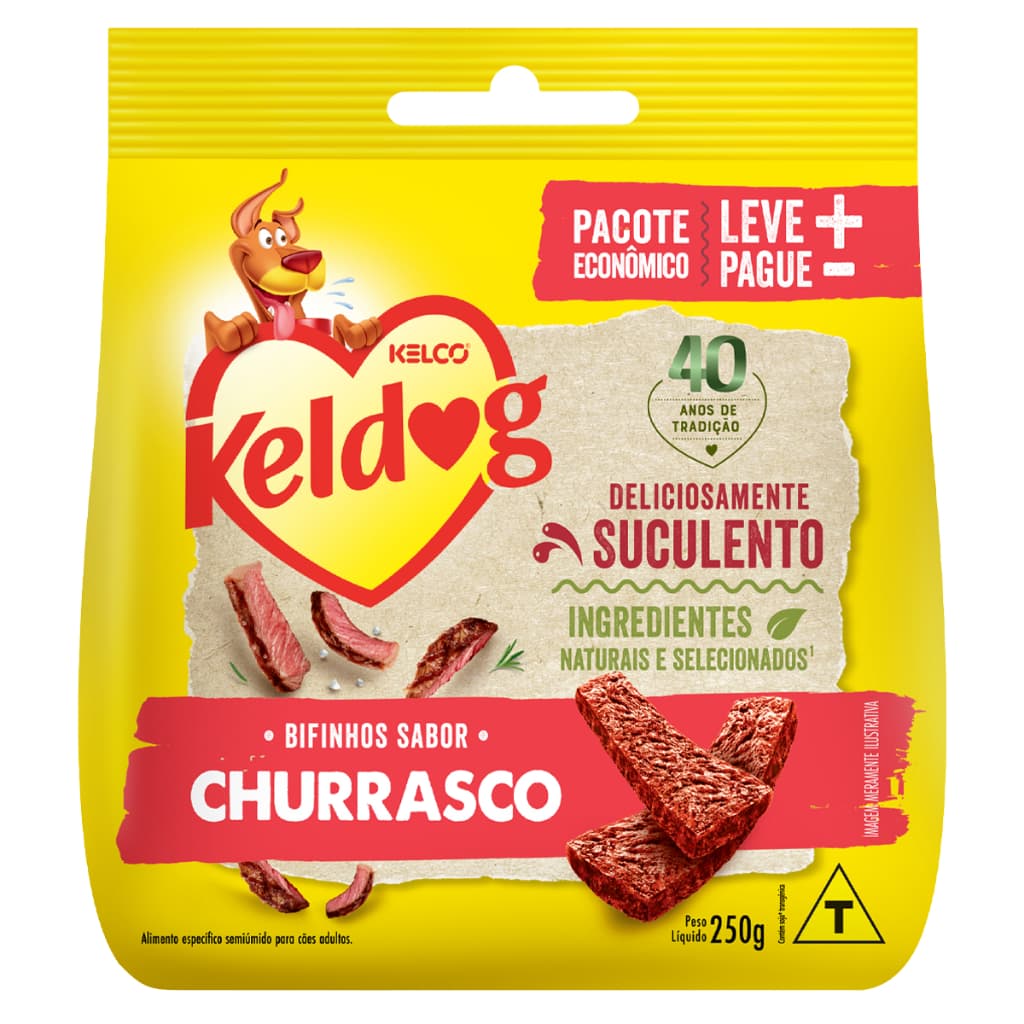 Bifinho Keldog Frango Grelhado 250 gr