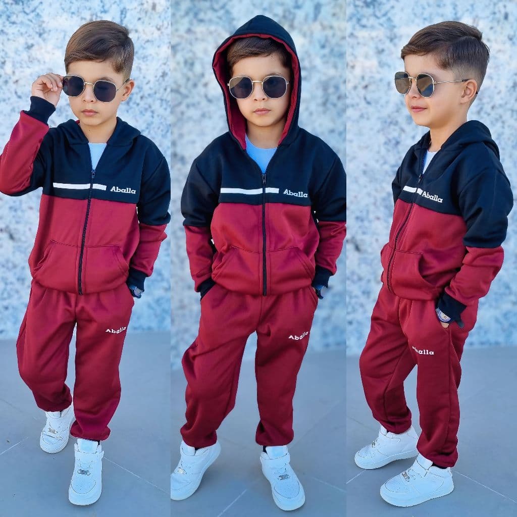 Conjunto Moletom Infantil Masculino Inverno Quentinho e Estiloso 2025