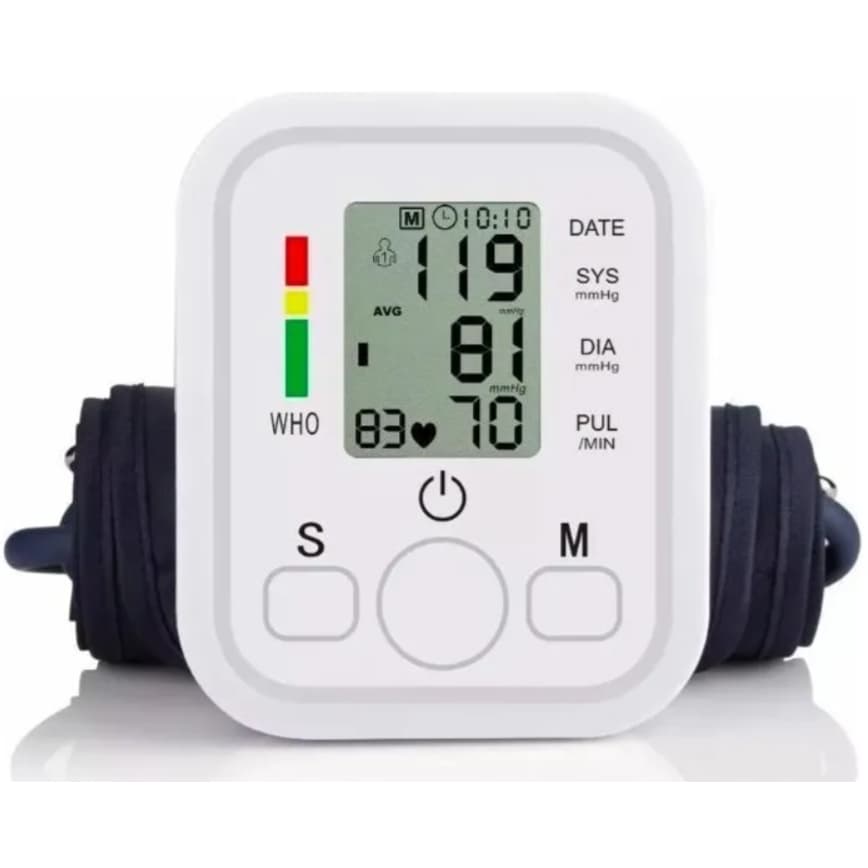Aparelho Medidor De Pressão Arterial Digital De Braço Green Tech Els-2904 Branco