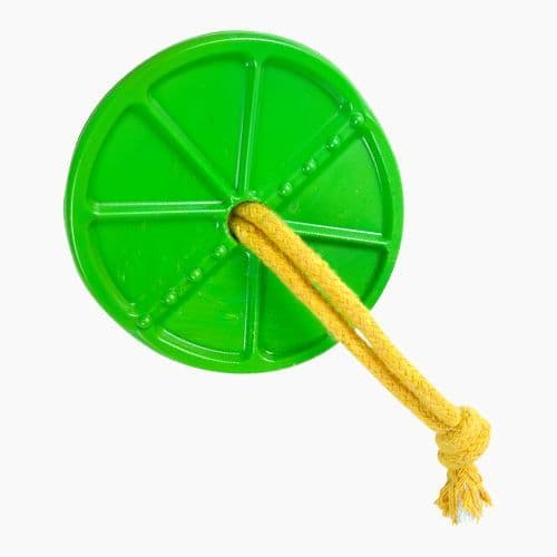 Brinquedo Mordedor de Nylon Limão - Para Cães - Petiko | brinquedo interativo para cachorro