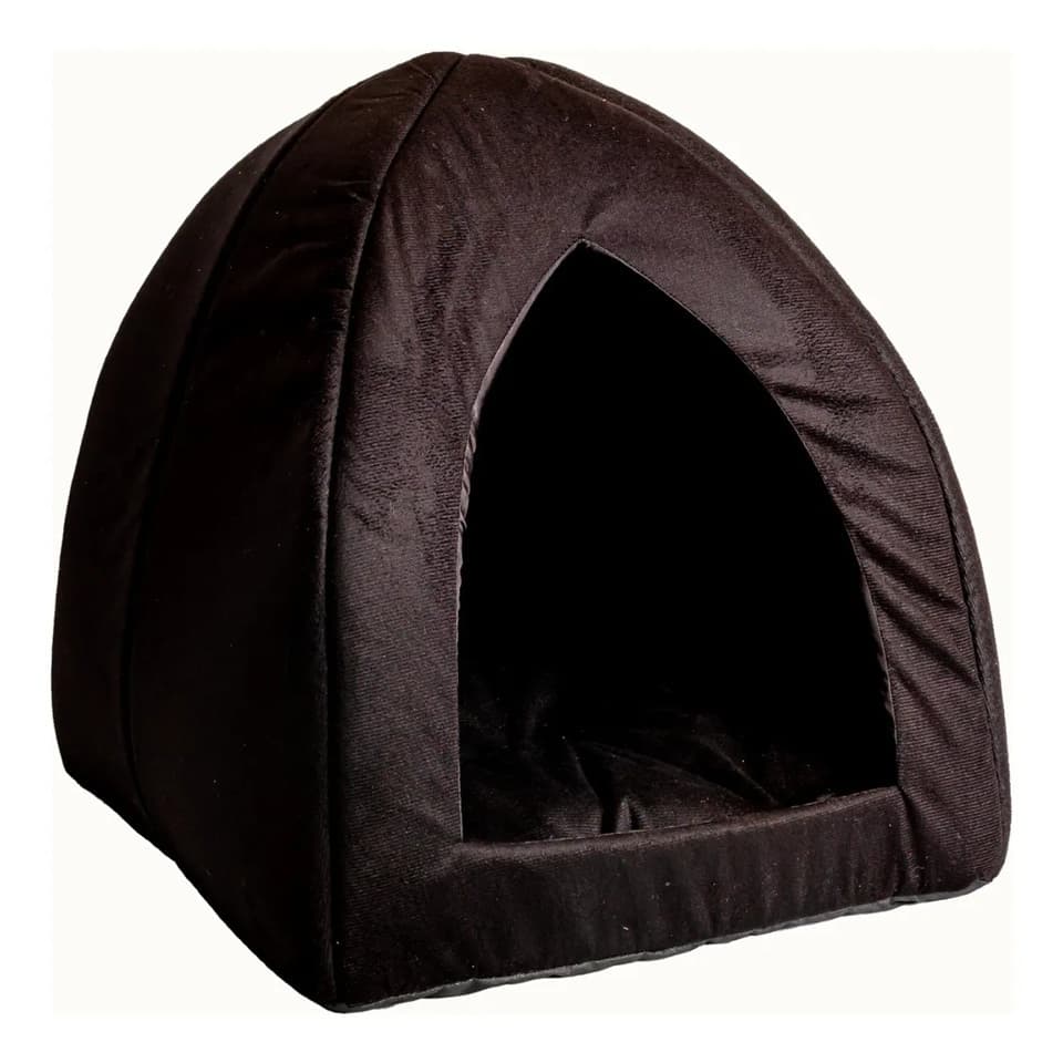 Casa 2 X 1 Toca Iglu Grande 45x45 Para Cachorro Cães Gatos Caminha Pet Varias Cores Distribuipet