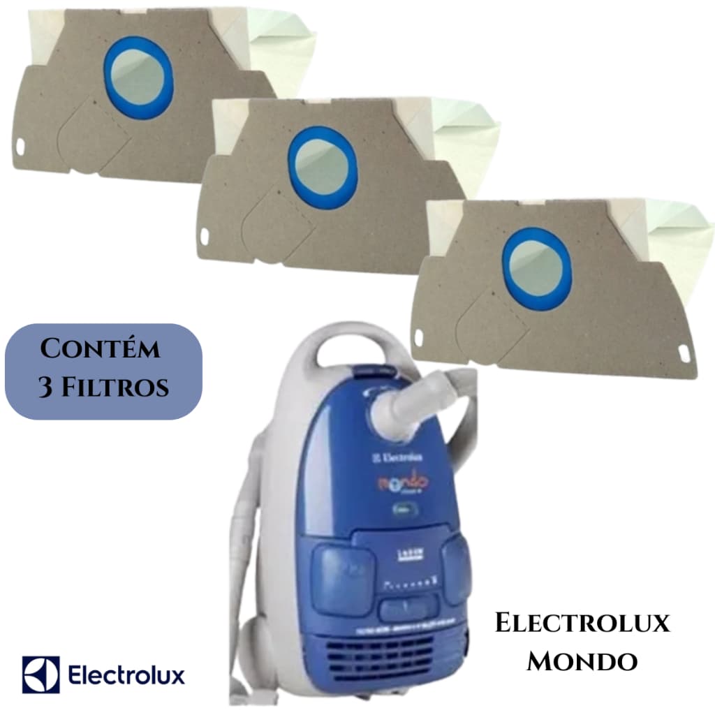 Saco Descartável para Aspirador de Pó Compatível Com Electrolux - Mondo